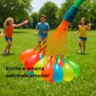 Balão De Água Guerra De Bexiga 37 Bexigas Water Balloons 1 Pacote Enche Rápido brincadeira
