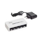 Switch 5 Portas Fast Rj45 Ethernet 10/100 Mbps Knup