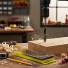 Jogo 5 Brocas Madeira Tamanho 4/5/6/8/10 Mm Com Estojo