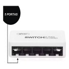 Switch 5 Portas Fast Rj45 Ethernet 10/100 Mbps Knup