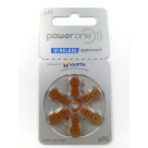 Bateria Extra Power Tamanho 312  Ap. Auditivo Cartela 6 Un