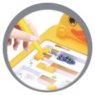 Brinquedo Labirinto Patinho Caneta Magnética Jogo E Diversão