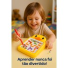 Brinquedo Labirinto Patinho Caneta Magnética Jogo E Diversão
