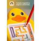 Brinquedo Labirinto Patinho Caneta Magnética Jogo E Diversão
