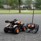 Carrinho Controle Remoto Tanque Guerra Gira 180° Bolinhas Gel