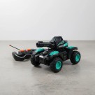 Carrinho Controle Remoto Tanque Guerra Gira 180° Bolinhas Gel