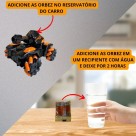 Carrinho Controle Remoto Tanque Guerra Gira 180° Bolinhas Gel