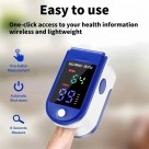 Oxímetro Digital Portátil De Dedo Saturação Doméstico