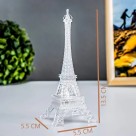 Abajur Luminária Torre Eiffel Led De Mesa Sem Fio Quarto13,5 cm