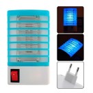 Abajur Luminária Armadilha Lâmpada Elétrica Mata Insetos Bivolt