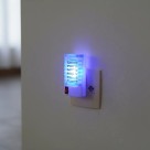 Abajur Luminária Armadilha Lâmpada Elétrica Mata Insetos Bivolt