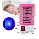 Abajur Luminária Armadilha Lâmpada Elétrica Mata Insetos Bivolt