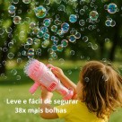 Brinquedo Lança-Bolhas Infantil Automático Diversão Ar Livre