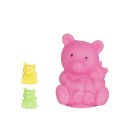 Abajur Luminária Urso Led De Mesa Sem Fio Quarto 6cm Sortido