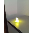 Abajur Luminária Urso Led De Mesa Sem Fio Quarto 6cm Sortido