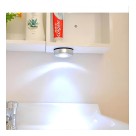 Luminária Toque Lâmpada 3 Leds Guarda Roupas Armário Carro 