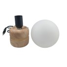 Abajur Luminária De Mesa Mármore Com Cúpula Bivolt E27