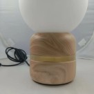 Abajur Luminária De Mesa Mármore Com Cúpula Bivolt E27