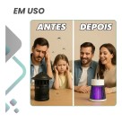 Luminária Mata Mosquito Led Uv Eletrônico Pernilongos Insetos