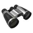 Binóculo Plástico 10cm Infantil Preto Cinza Brinque