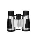 Binóculo Plástico 10cm Infantil Preto Cinza Brinque