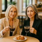 Jogo C/ 6 Xicaras De Vidro Transparente P/ Café Lisa 90ml