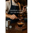 Jogo C/ 6 Xicaras De Vidro Transparente P/ Café Lisa 90ml