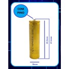 Bateria 18650 Recarregavel 8000mAh 3.7V Com pino