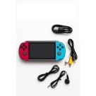 Game Portátil 16gb Tela 7 Jogos Diversos Azul /Vermelho