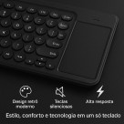 Teclado Bluetooth Sem Fio 2.4G Com Touchpad Numérico Smart Touch Pad Slot Para Cartão Tablet Telefone Computador Fino An