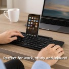 Teclado Bluetooth Sem Fio 2.4G Com Touchpad Numérico Smart Touch Pad Slot Para Cartão Tablet Telefone Computador Fino An