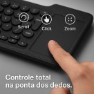 Teclado Bluetooth Sem Fio 2.4G Com Touchpad Numérico Smart Touch Pad Slot Para Cartão Tablet Telefone Computador Fino An