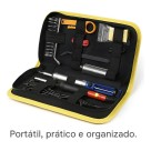 Kit Completo De Solda Eletrônica Profissional Com Ferramenta