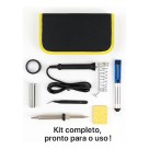 Kit Completo De Solda Eletrônica Profissional Com Ferramenta
