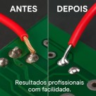 Kit Completo De Solda Eletrônica Profissional Com Ferramenta
