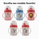 Copo De Transição Para Bebê C/Alça Bico Rígido 220ml Sortida