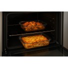 Assadeira de Vidro Temperado 4L Retangular Forno Micro-ondas