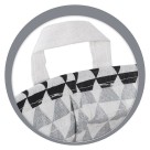 Cesto Dobrável de Roupa Brinquedo Multiuso Impermeável