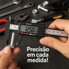 Paquímetro Digital Profissional Trabalhos Estudos Estojo