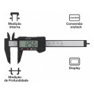 Paquímetro Digital Profissional Trabalhos Estudos Estojo