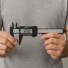 Paquímetro Digital Profissional Trabalhos Estudos Estojo