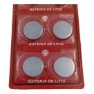 Bateria Litium Cr 1616 3v Controle Alarme Cartela C/10 Un