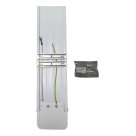 Luminária Tubular Sobrepor Led Slim 80w Branco Frio 120cm