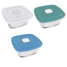 Pote Marinex Facilita Vap 2Litros Tigela Quadrada CorSortida