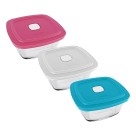 Pote Marinex Facilita Vap 2Litros Tigela Quadrada CorSortida