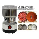 Moedor Café Triturador Elétrico De Grãos Sementes Ervas 110v