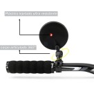 Retrovisor Espelho Para Bicicleta Ampla Visão Redondo