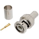 Conector Bnc Macho Rg 6 De Crimpar