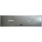 Adesivo (Mascara/Graxeta) Da Bomba Gilbarco Pro 1 Cinza 1 Visor Cada Lado