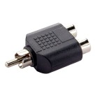 Plug Adaptador Rca Macho x 2 Jack Rca